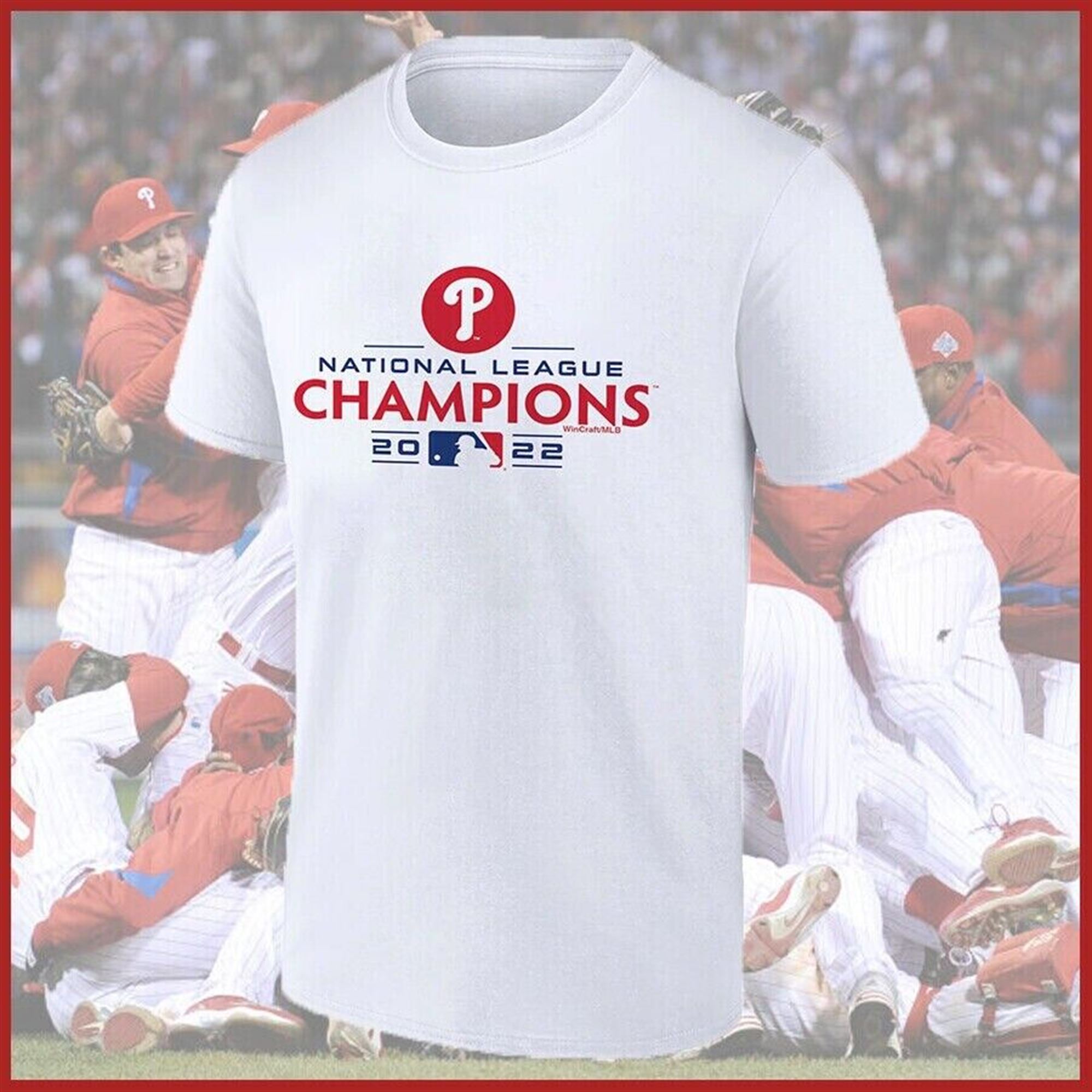Philadelphia Phillies 2022 National League Champions Shirt Plus Size Up To 5xl