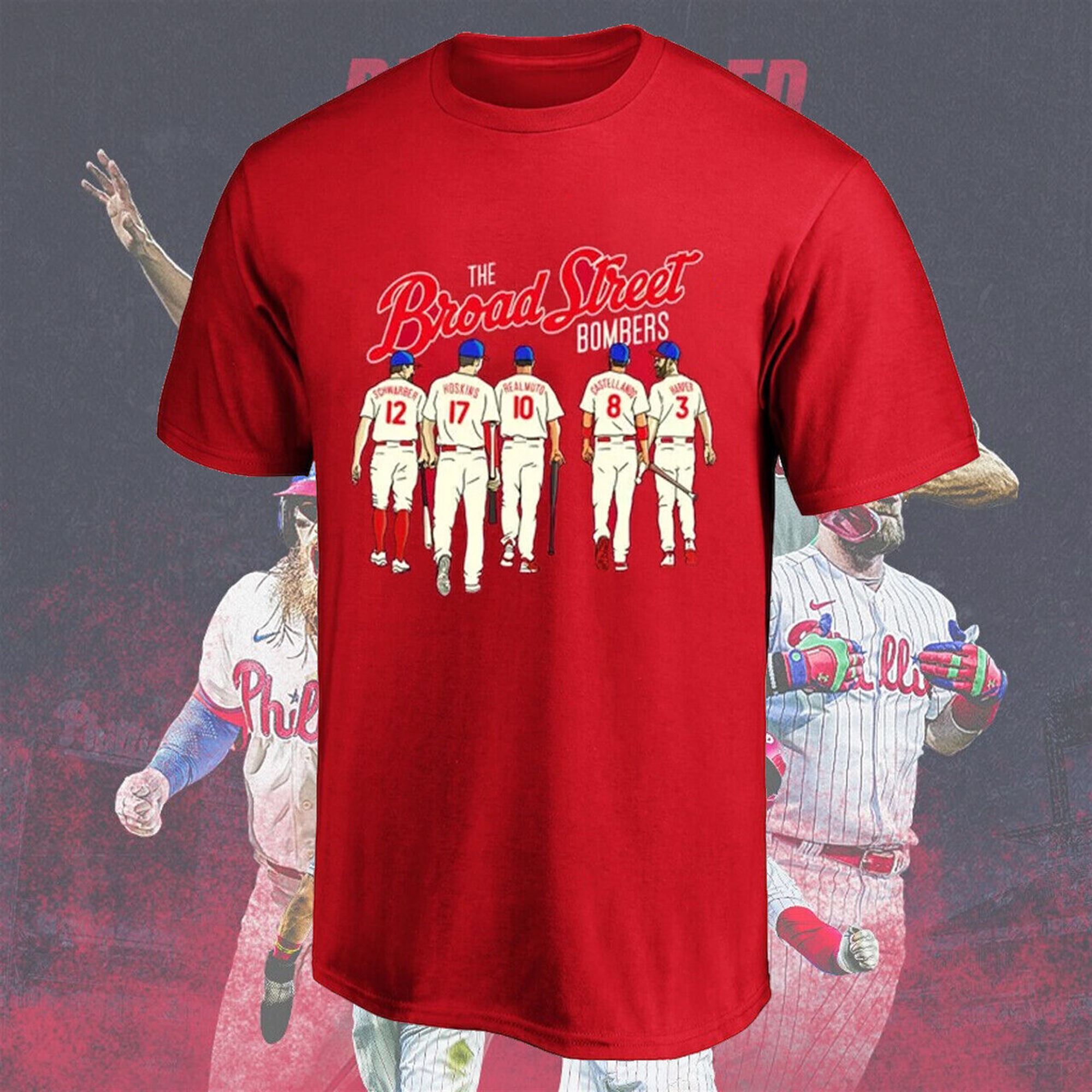 Philadelphia-phillies World Baseball Series Champs 2022 T-shirt Gift Men Women Plus Size Up To 5xl