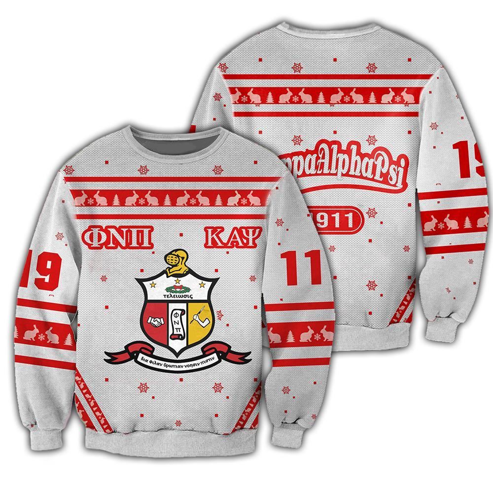 3d All Over Kappa Alpha Psi Ugly Sweater 15112019 Sweatshirt Christmas