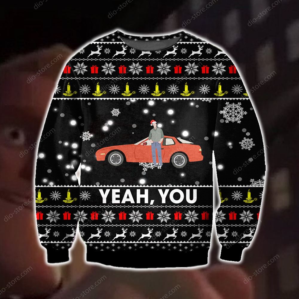 Yeah You- Sixteen Candles Knitting Pattern 3d Print Ugly Sweater Sweatshirt Christmas