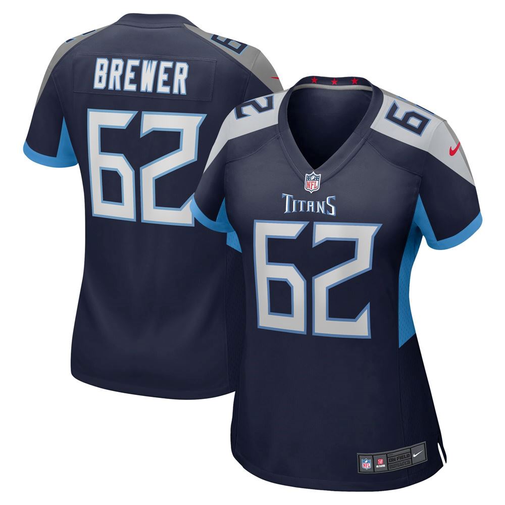 Aaron-brewer-tennessee-titans-womens-game-jersey-navy