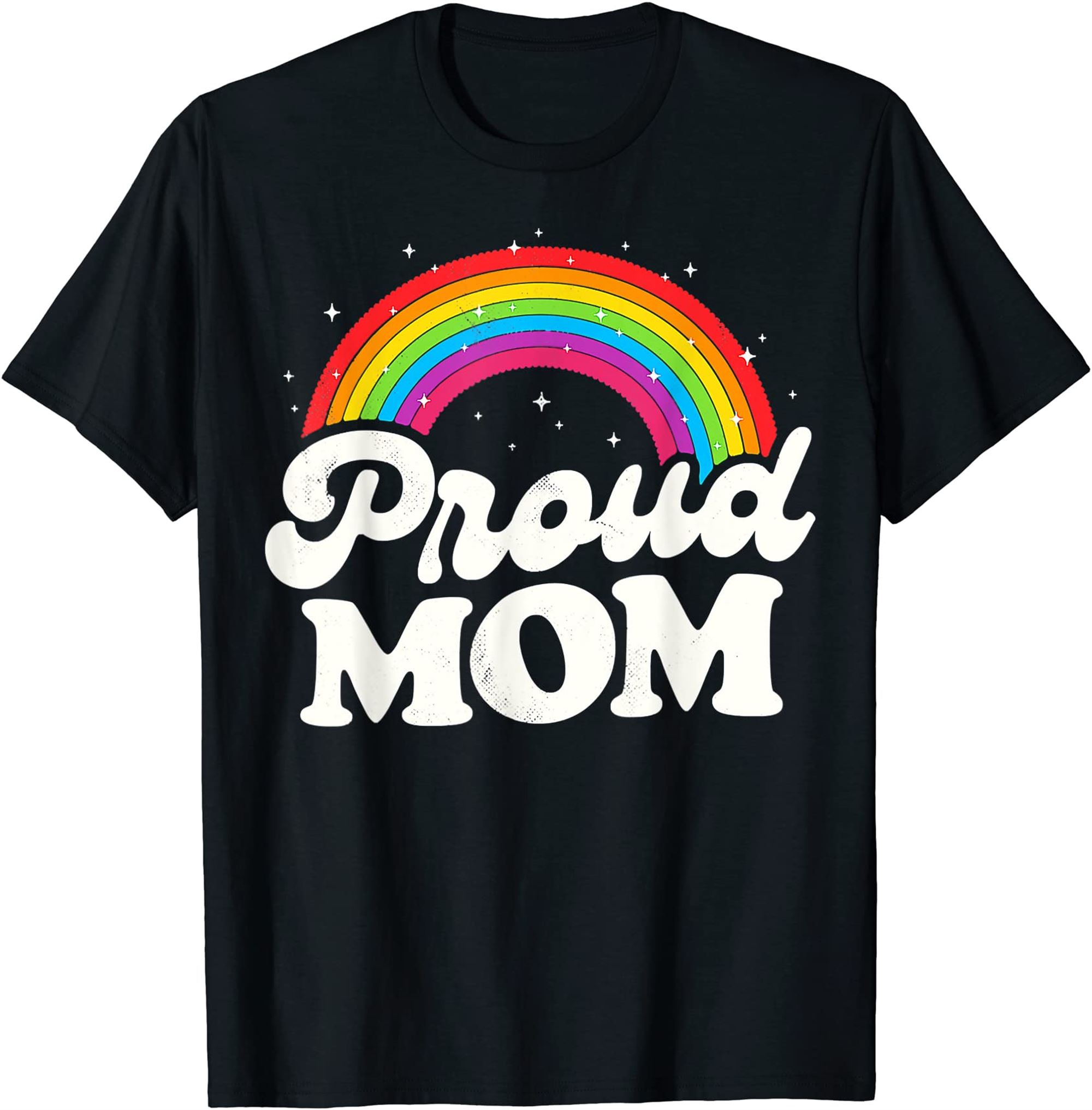 Lgbtq Proud Mom Gay Pride Lgbt Ally Rainbow Mothers Day T-shirt Size Up To 5xl