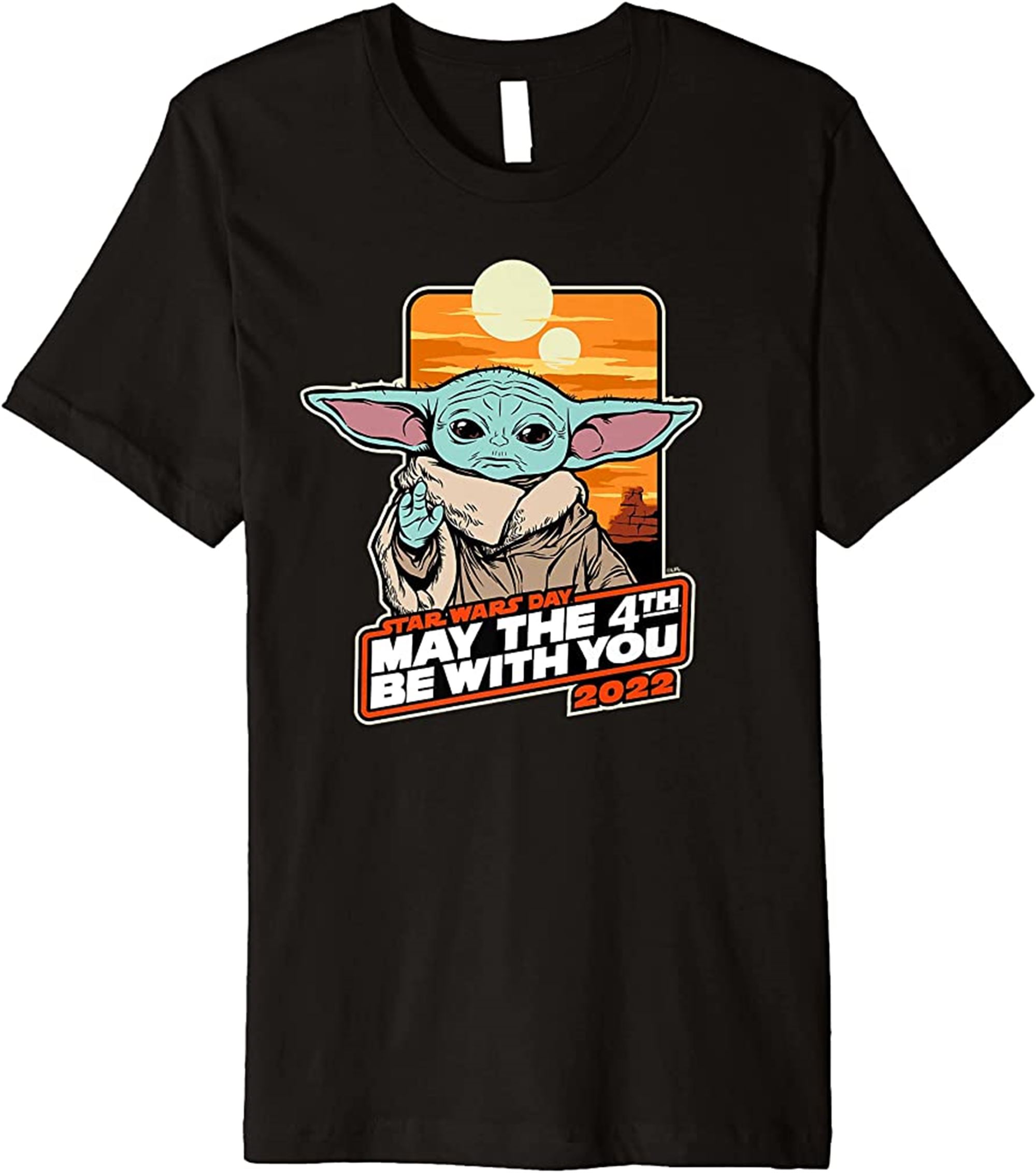 Grogu May The 4th Be With You 2022 Premium T-shirt Size Up To 5xl