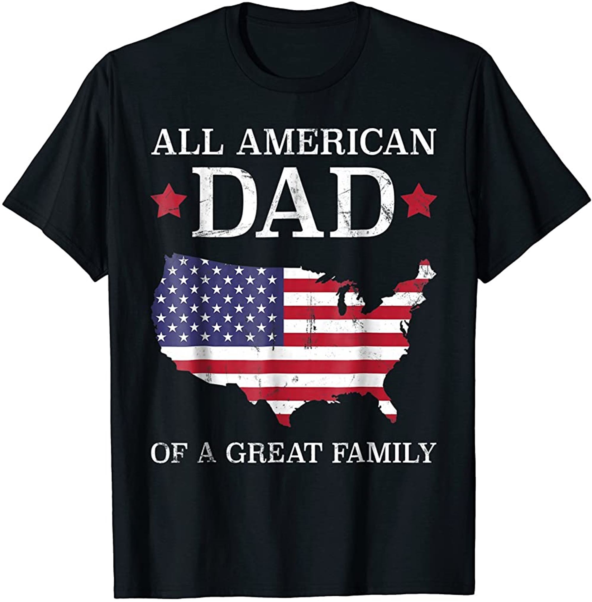 Mens All American Dad Family 4th Of July Matching Shirts Full Size Up To 5xl