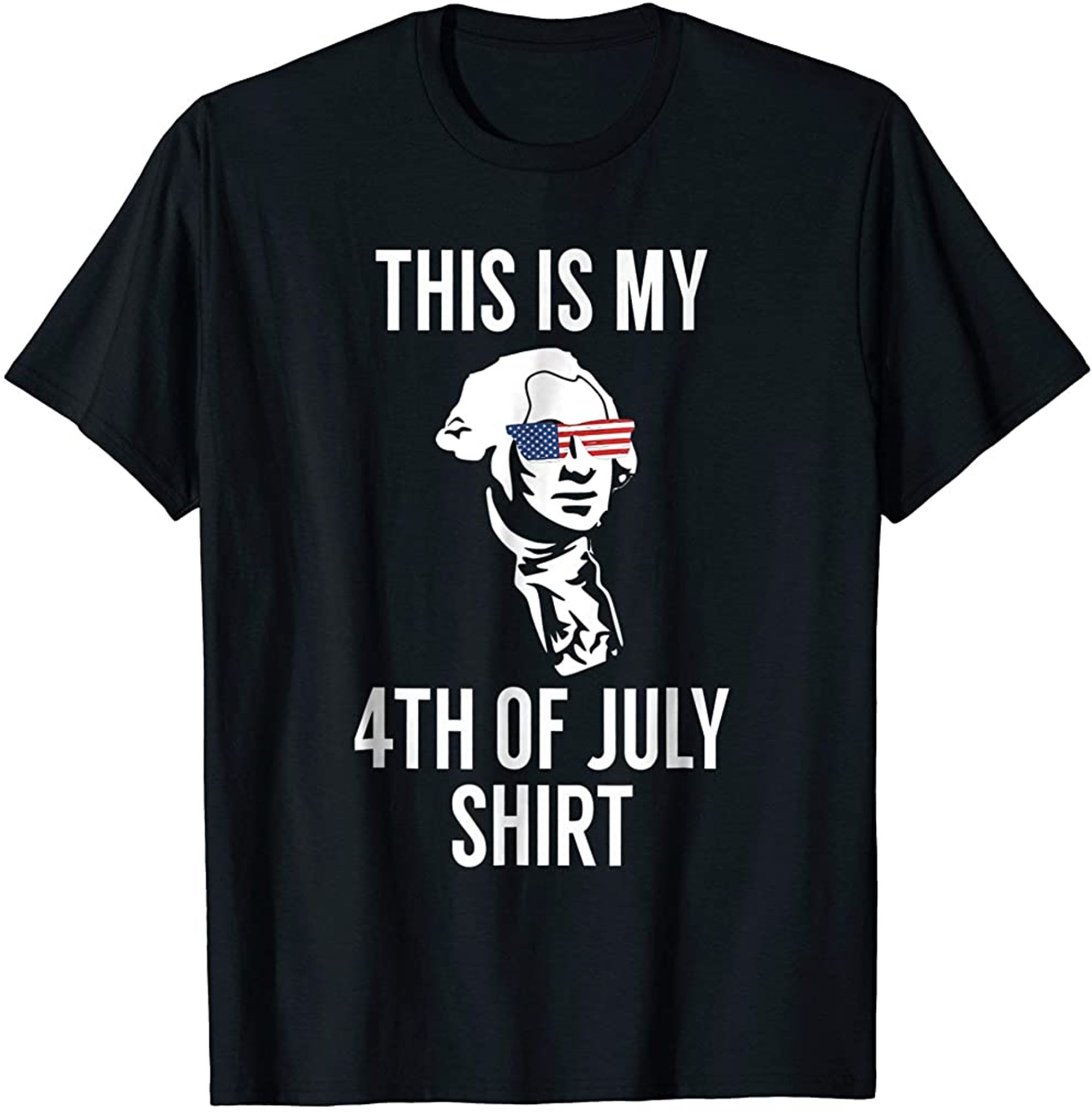 This Is My 4th Of July Shirt Funny American T-shirt Plus Size Up To 5xl