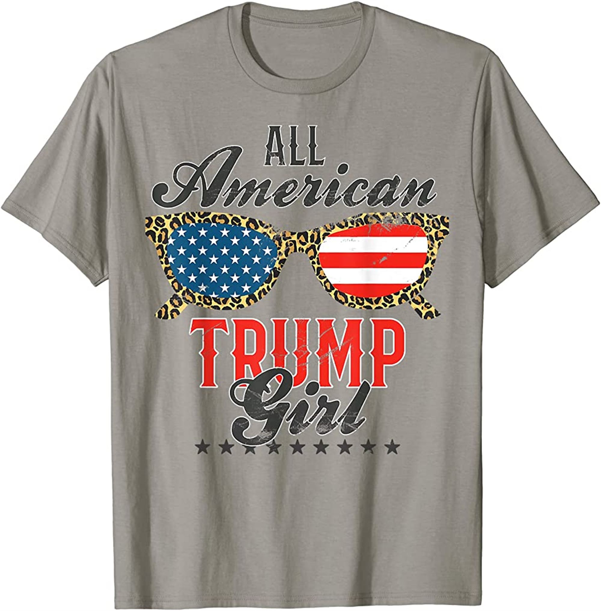 Trump Girl 2021 4th July T-shirt Plus Size Up To 5xl