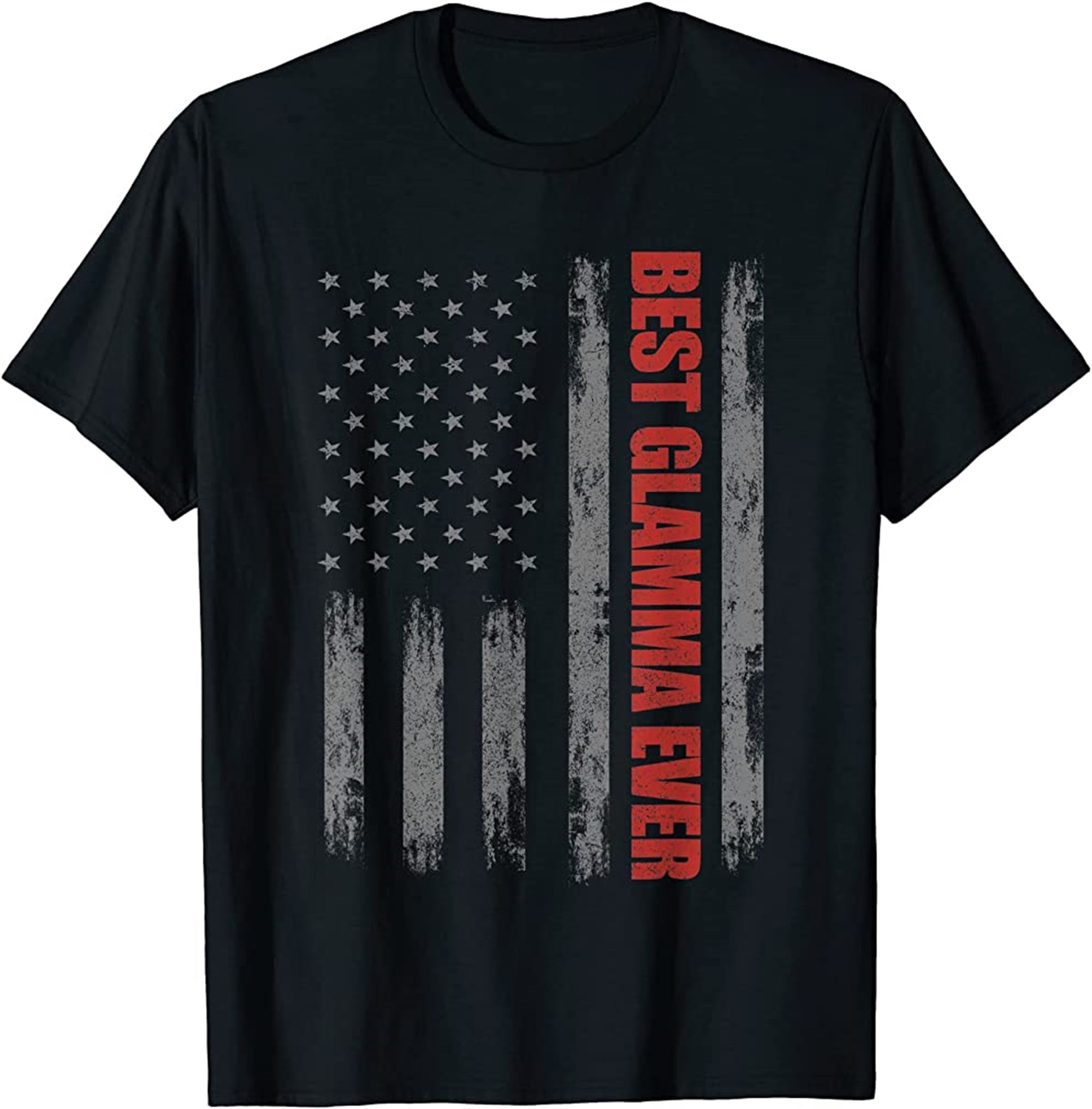 Veterans Day American Flag Glamma Shirts 4th Of July Grandma T-shirt Plus Size Up To 5xl