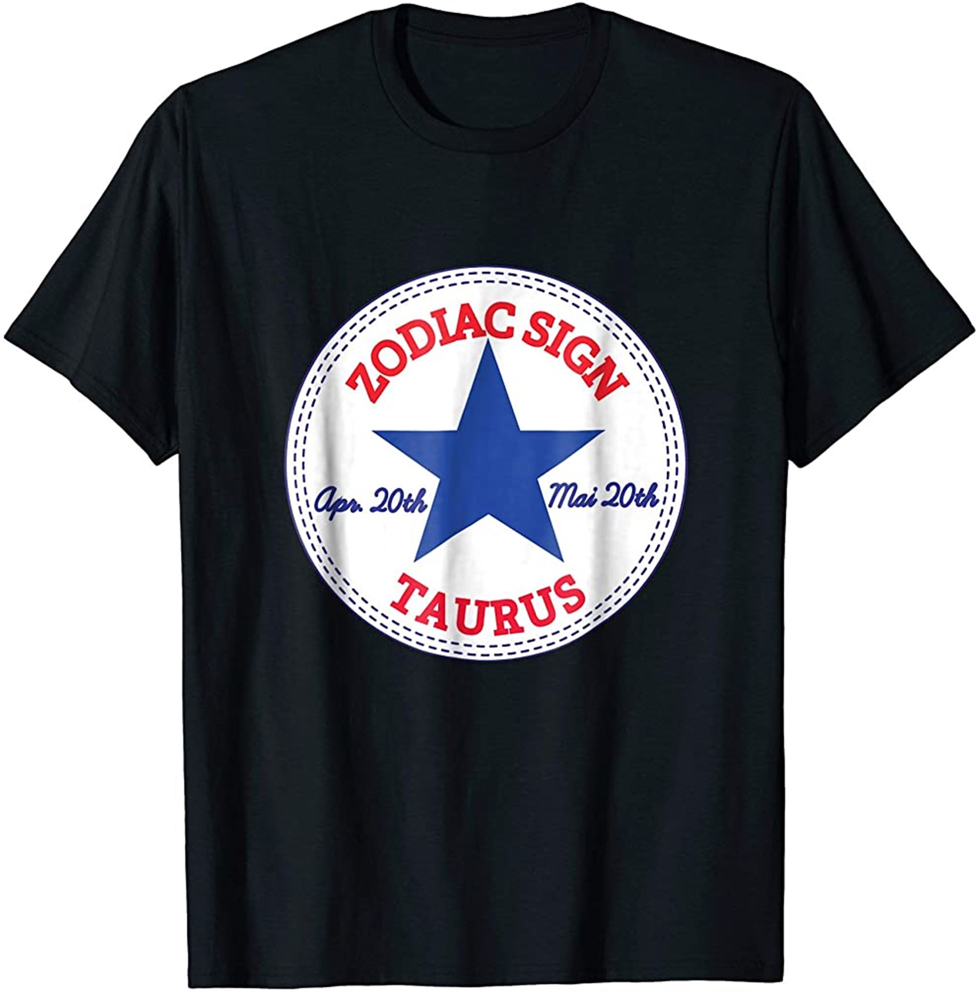 Sign Taurus T-shirt Born In April And May Full Size Up To 5xl