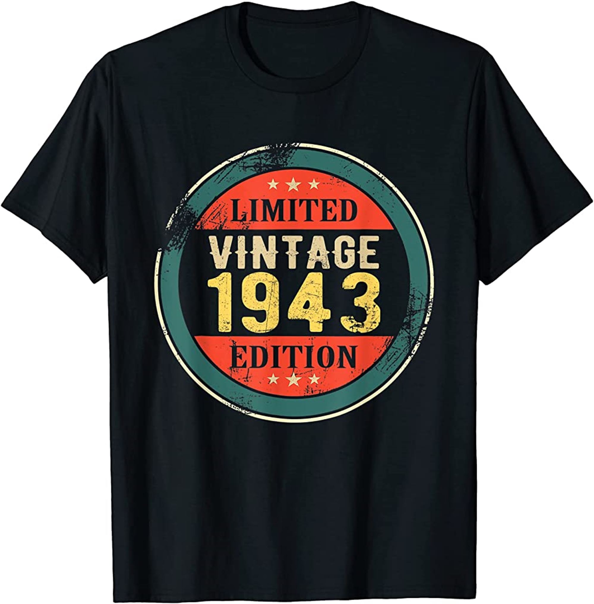 79 Year Old Gifts Vintage 1943 Limited Edition 79th Bday T-shirt Size Up To 5xl