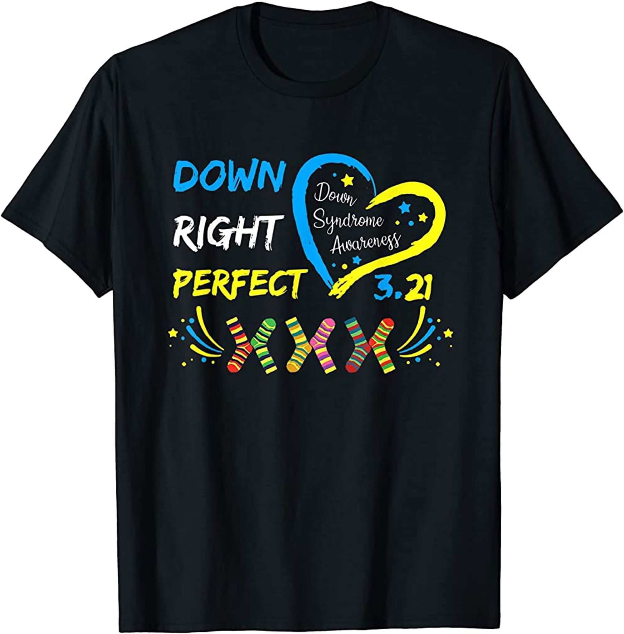 World Down Syndrome Day Awareness Socks T Shirt 21 March T-shirt Plus Size Up To 5xl