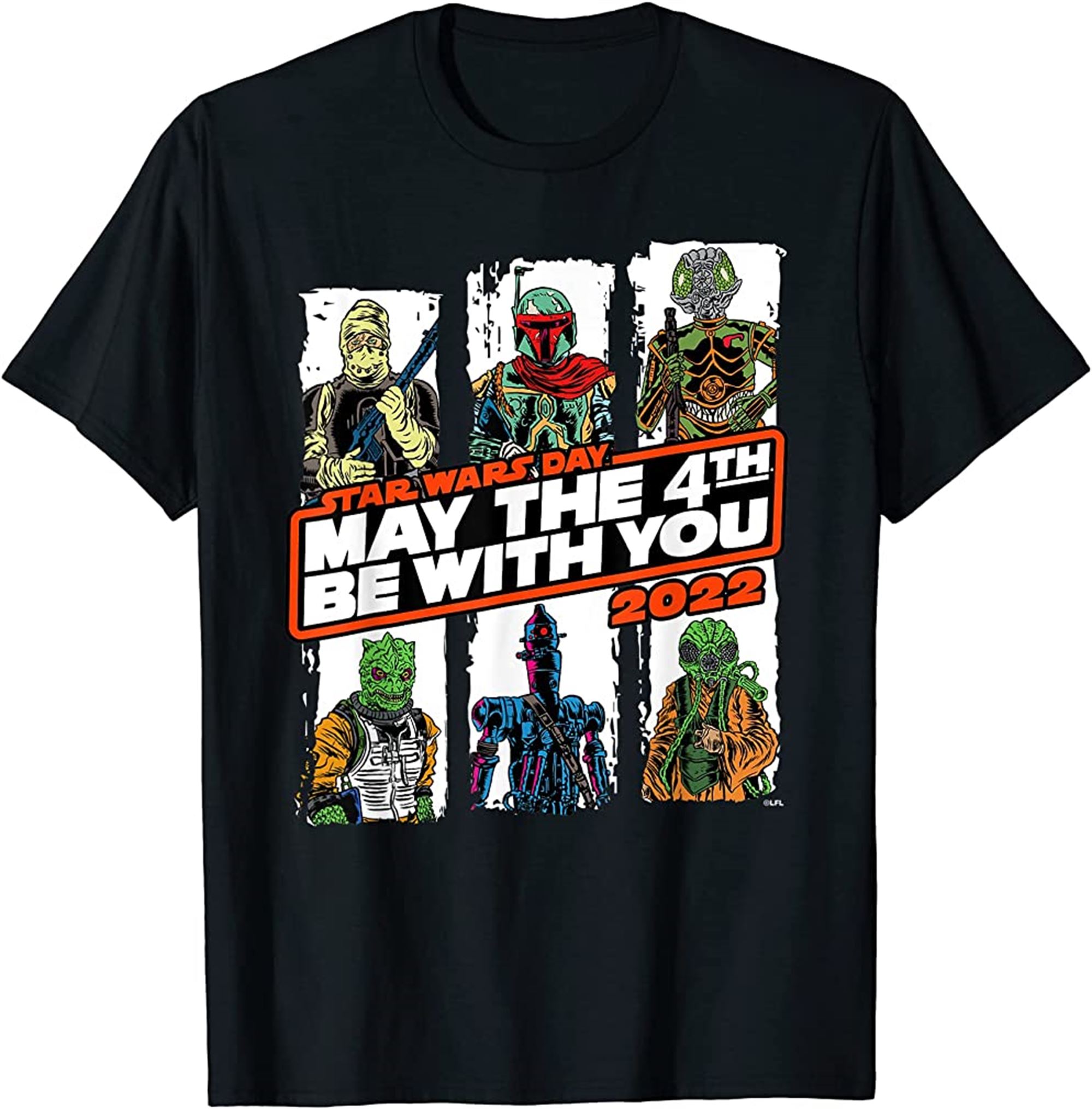 Bounty Hunters May The 4th Be With You 2022 T-shirt Size Up To 5xl