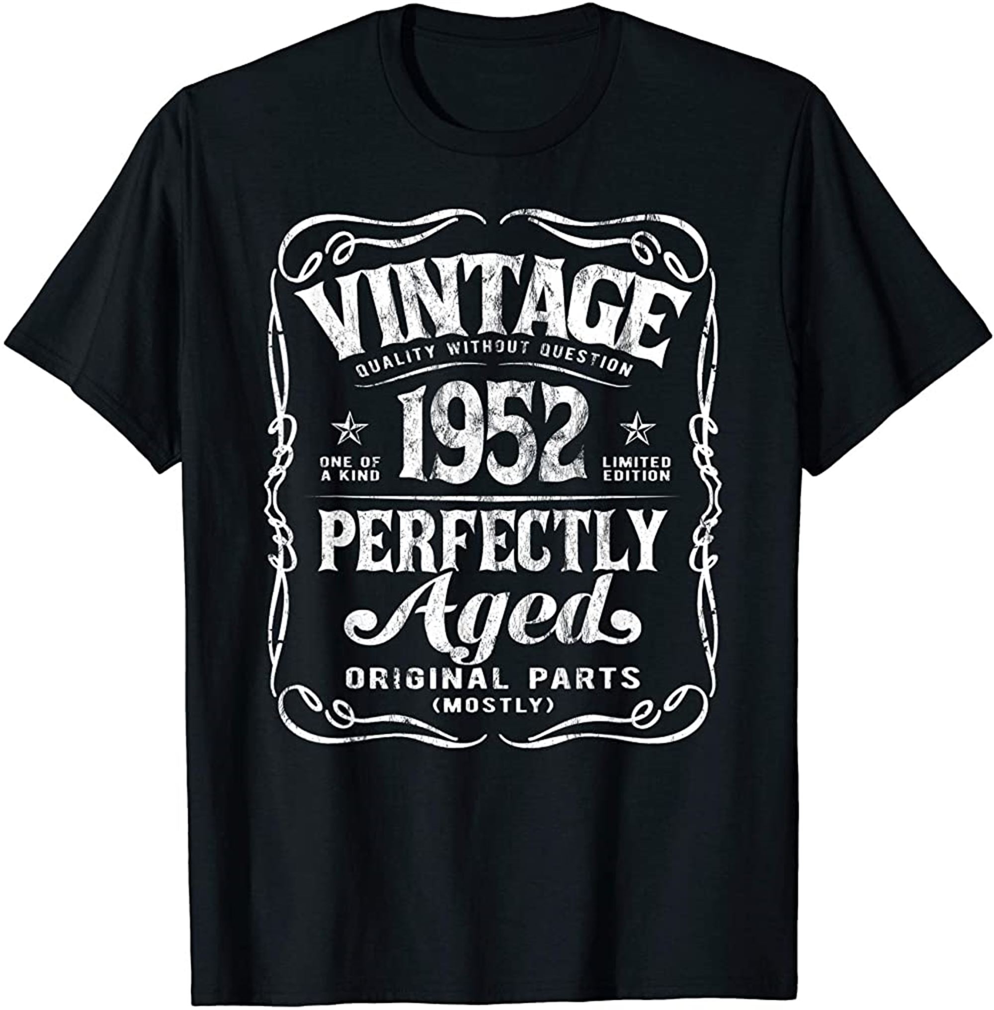 Vintage Made In 1952 Original 70th Birthday T-shirt Full Size Up To 5xl