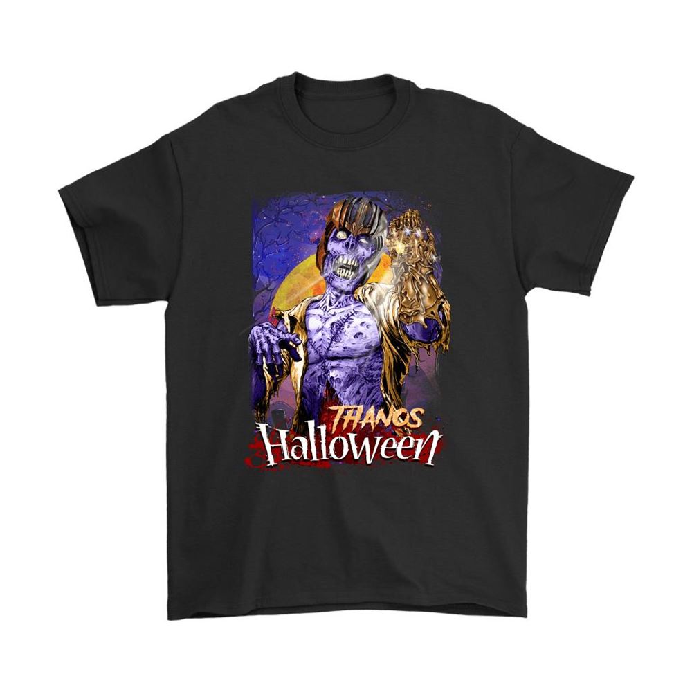 Marvel Horror Zombie Thanos Halloween Shirts