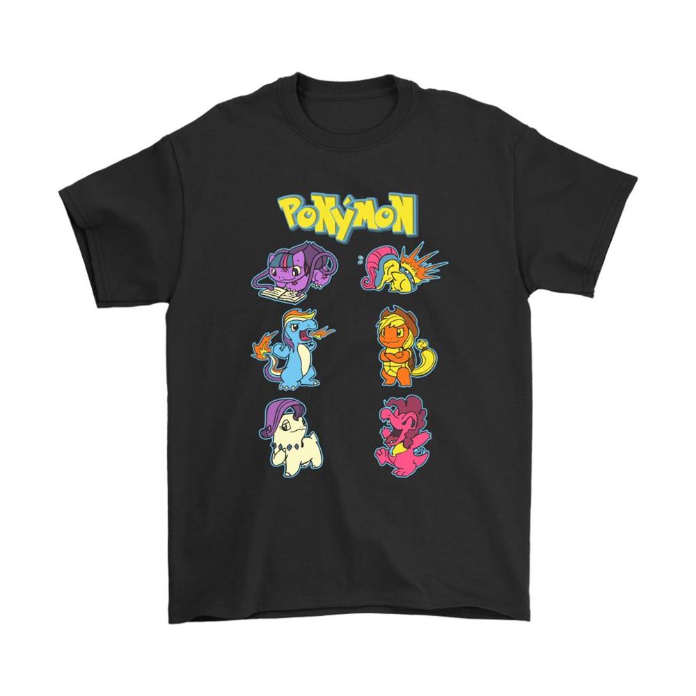 Mashup Unicorn My Little Pony And Pokemon Ponymon Shirts
