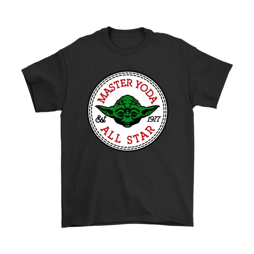 Master Yoda All Star Est 1977 Star Wars Shirts