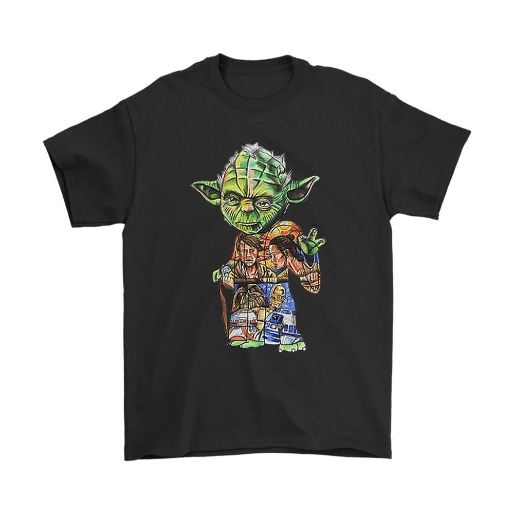Master Yoda Wearing Rebels Image Robe Star Wars Shirts