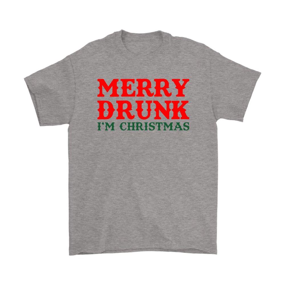 Merry Drunk Im Christmas Funny Shirts