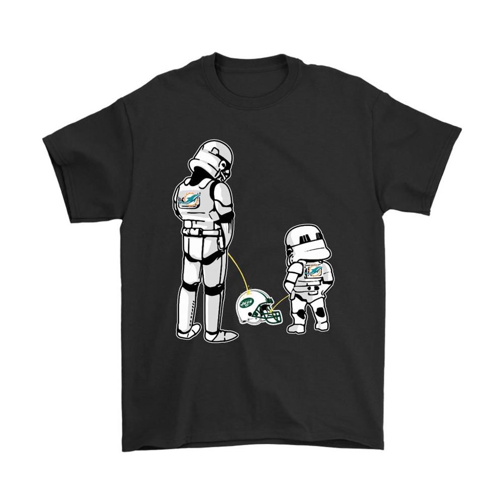 Miami Dolphins Father Child Stormtroopers Piss On You Shirts