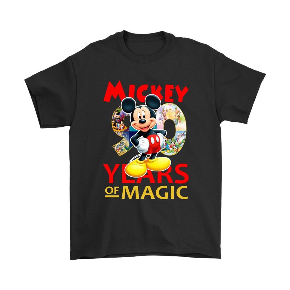 Mickey 90 Years Of Magic Disney Shirts