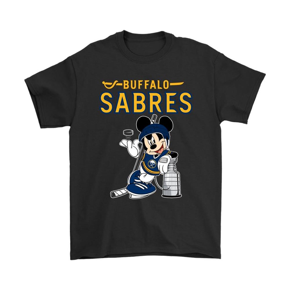 Mickey Buffalo Sabres With The Stanley Cup Hockey Nhl Shirts
