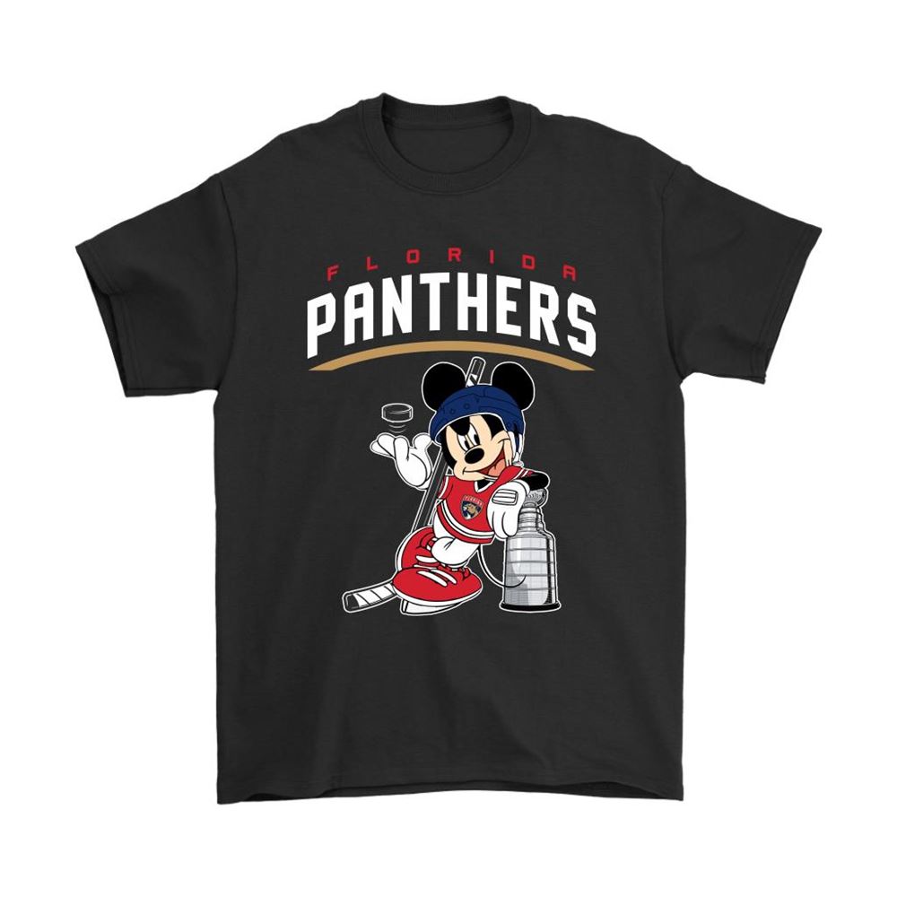 Mickey Florida Panthers With The Stanley Cup Hockey Nhl Shirts