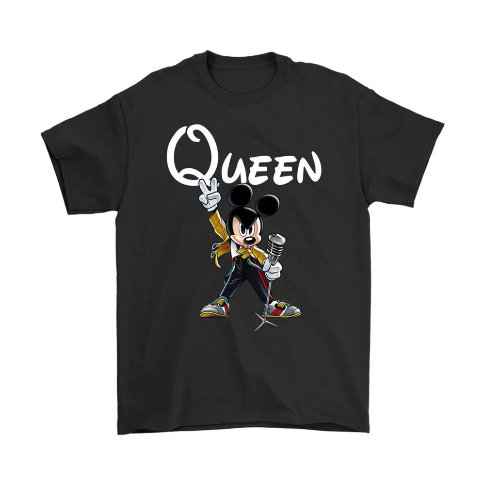 Mickey Freddie Mercury Queen Shirts