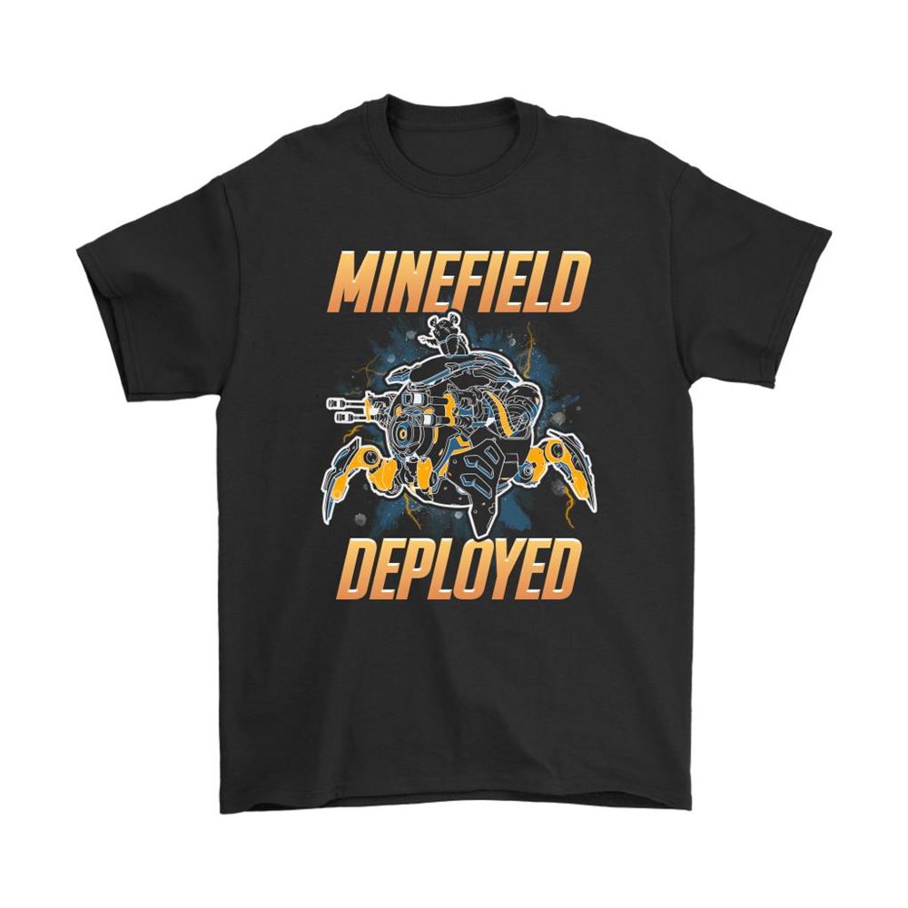 Minefield Deployed Wrecking Ball Hammond Overwatch Shirts