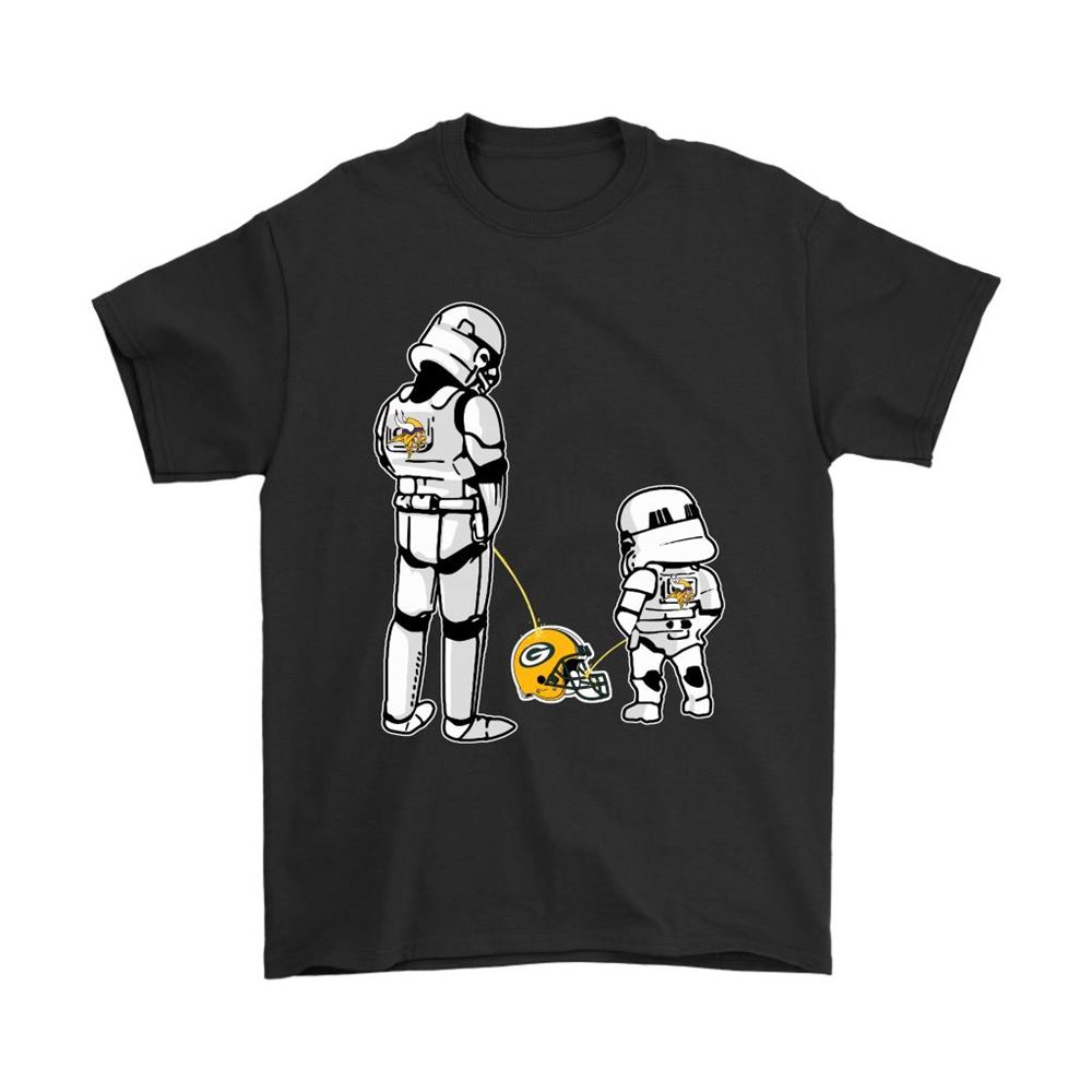 Minnesota Vikings Father Child Stormtroopers Piss On You Shirts