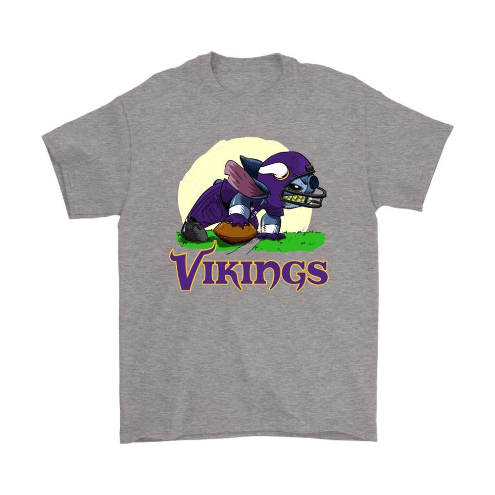 Minnesota Vikings Stitch Ready For The Football Battle Nfl Shirts
