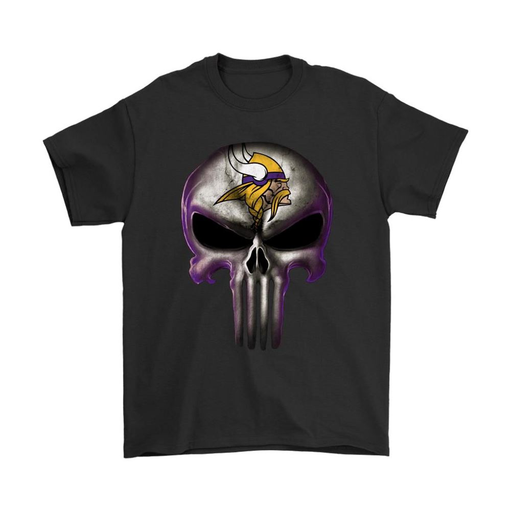 Minnesota Vikings The Punisher Mashup Football Shirts