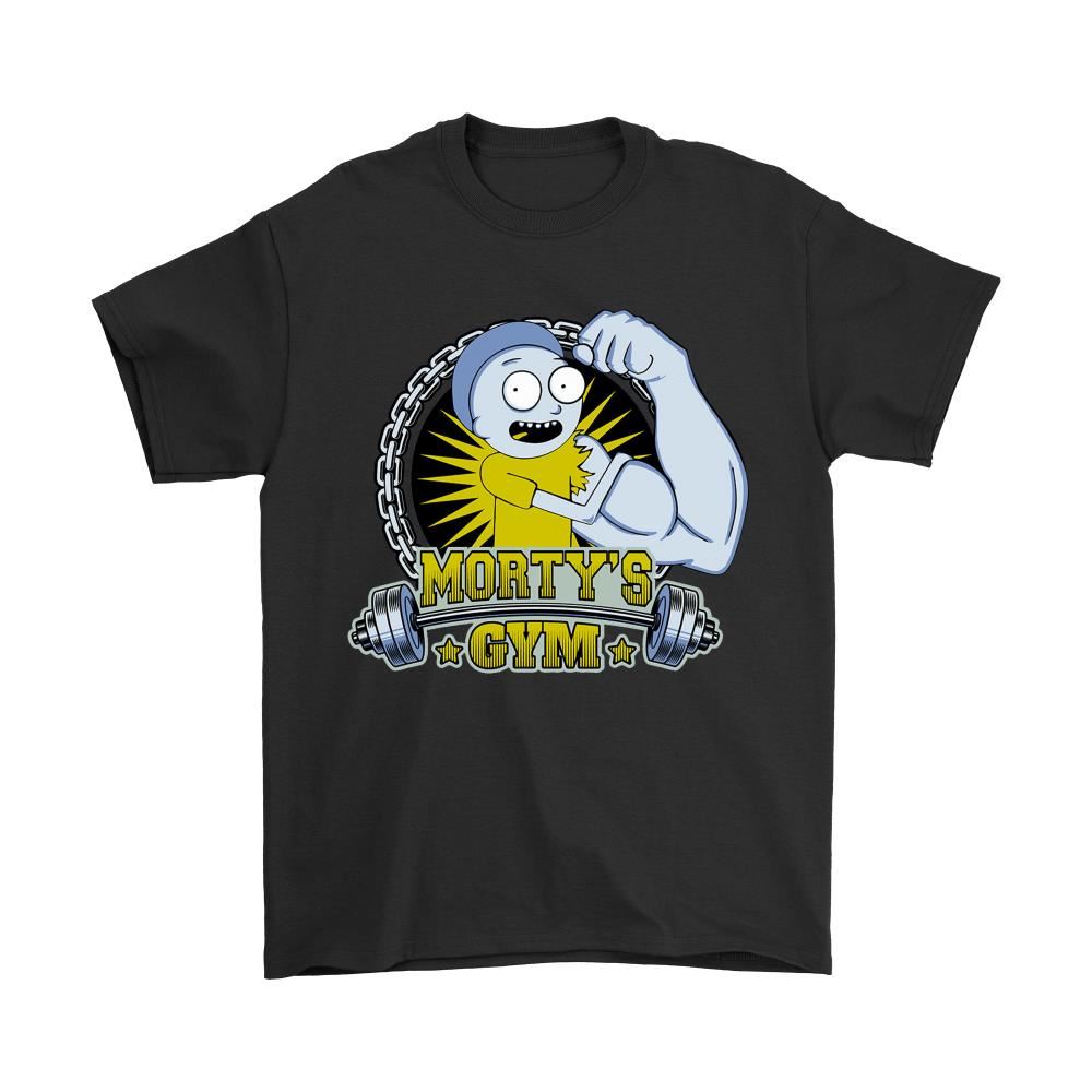 Mortys Gym Rick And Morty Work Out Shirts