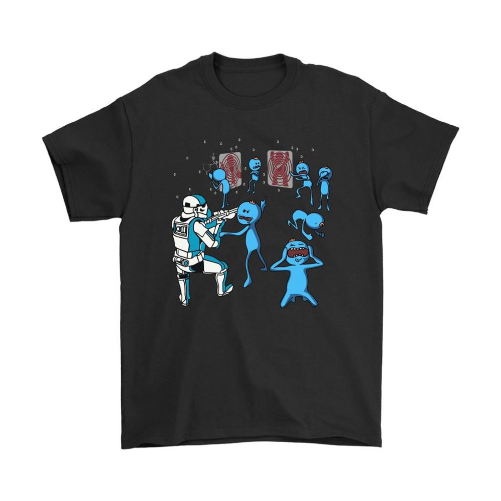 Mr Meeseeks And The Stormtrooper Hit The Target Star Wars Shirts