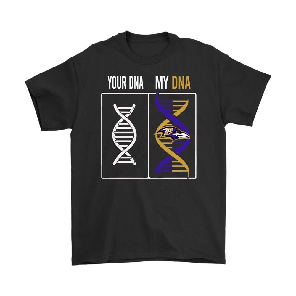 My Dna Is The Baltimore Ravens Football Nfl Shirts