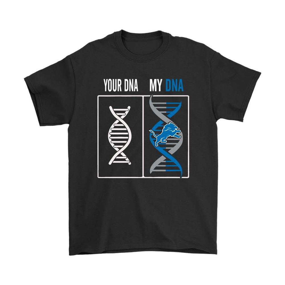 My Dna Is The Detroit Lions Football Nfl Shirts