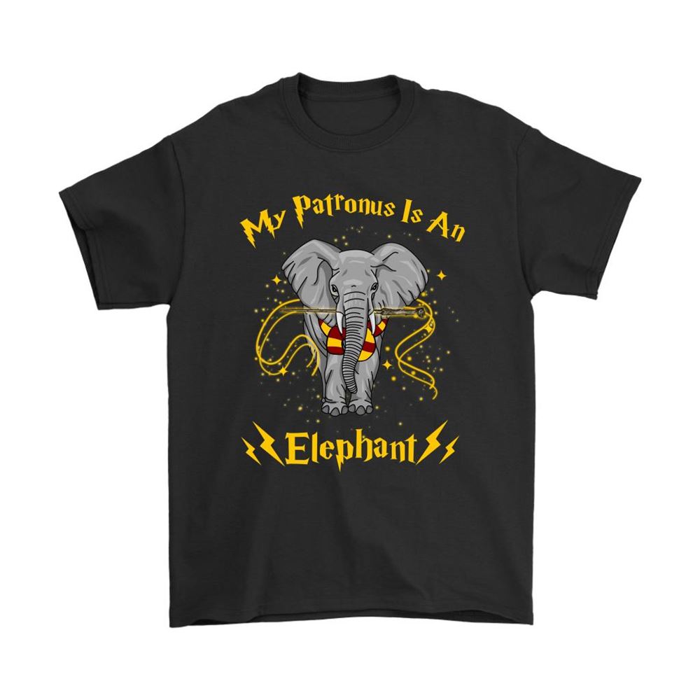 My Patronus Is A Elephant Harry Potter Dog Shirts