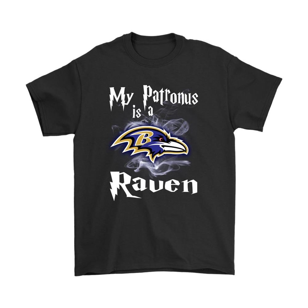 My Patronus Is A Raven Baltimore Ravens Harry Potter Nfl Shirts