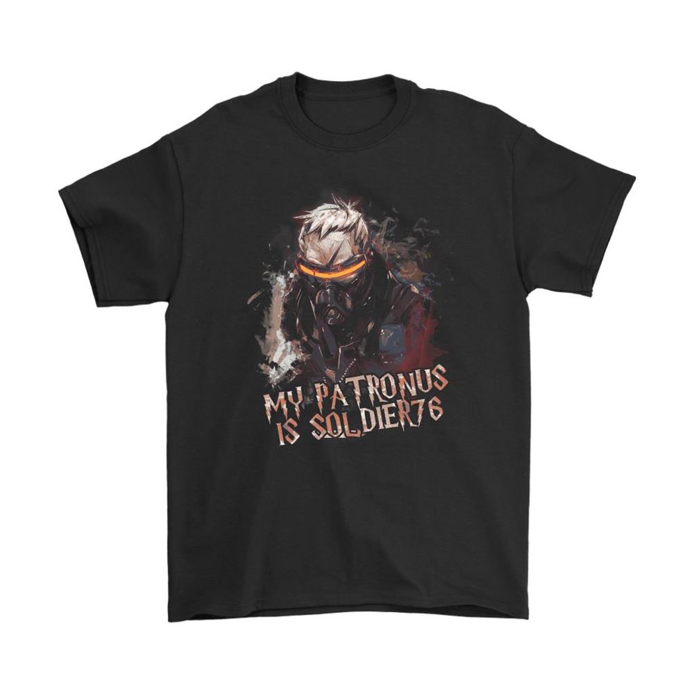 My Patronus Is Soldier 76 Overwatch Harry Potter Mashup Shirts