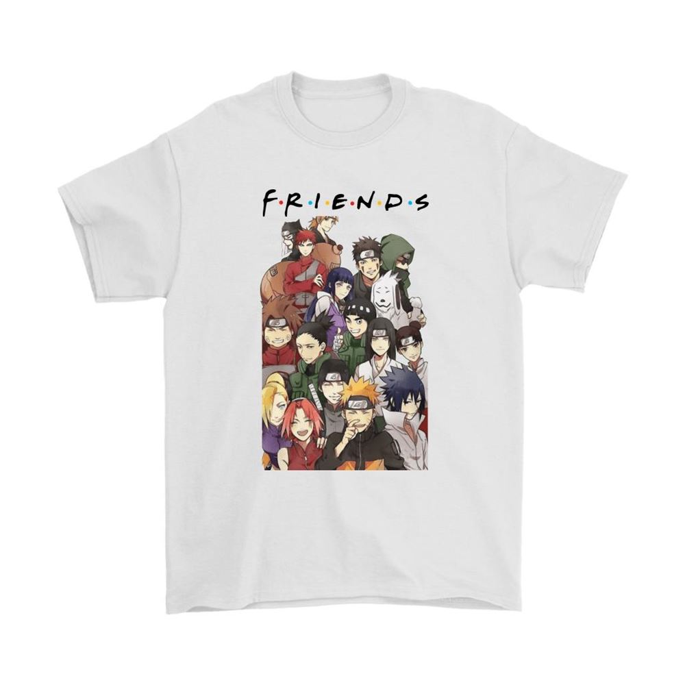 Naruto And Everyone Friends Friends Shirts