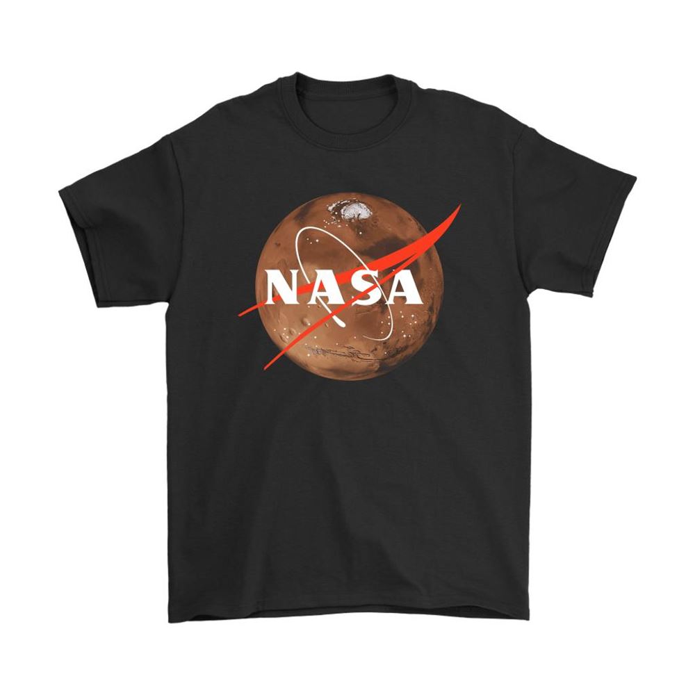Nasa Mars Planet Mashup Mars And Earth Nasa Shirts