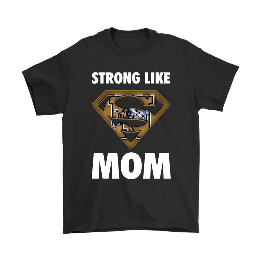 Navy Midshipmen Strong Like Mom Superwoman Ncaa Shirts