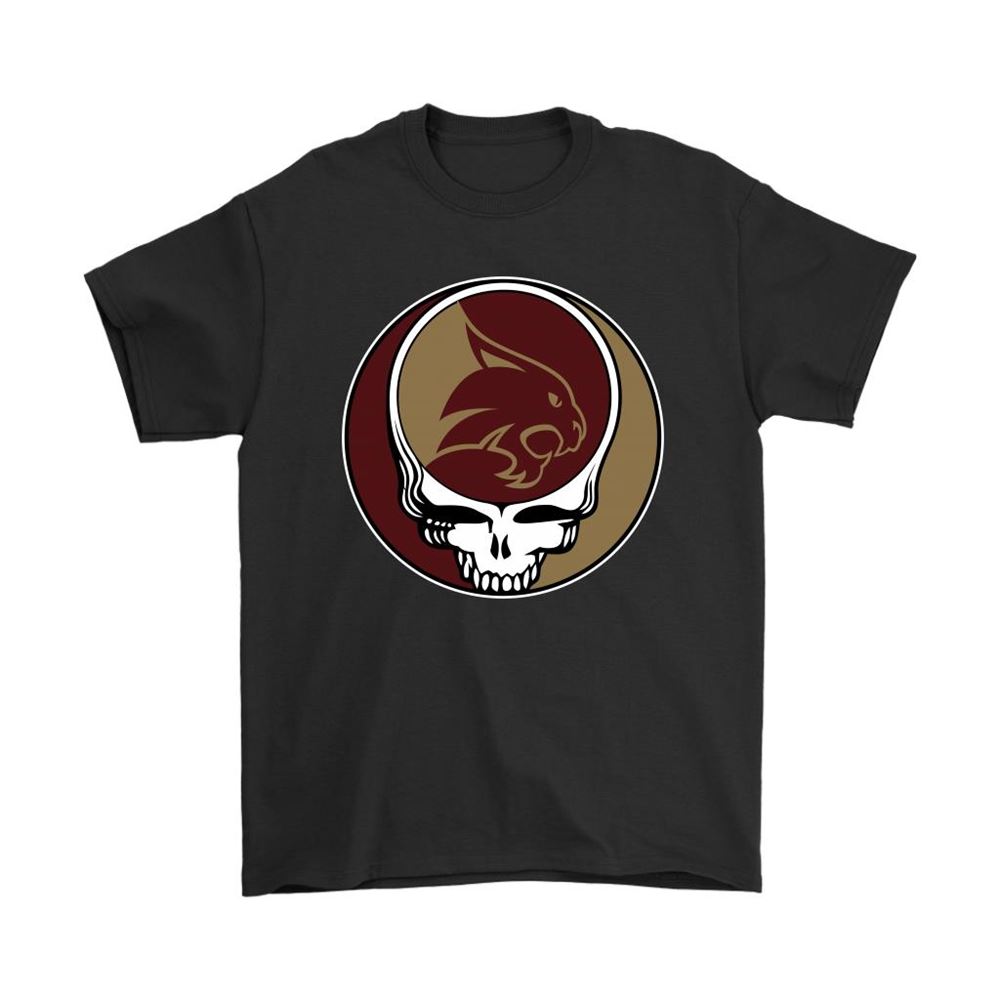 Ncaa Football Texas State Bobcats X Grateful Dead Shirts