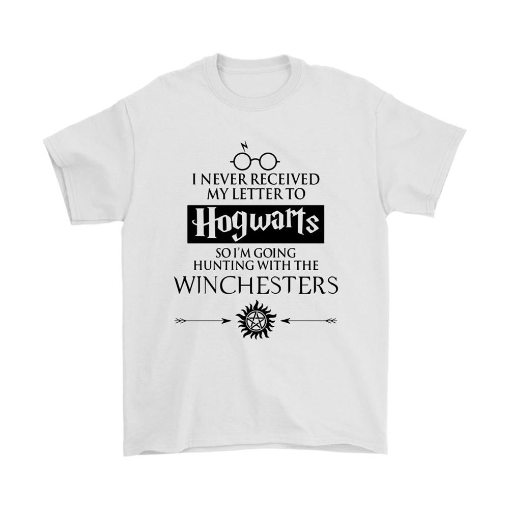 Never Received Letter To Hogwarts Hunting With The Winchesters Shirts