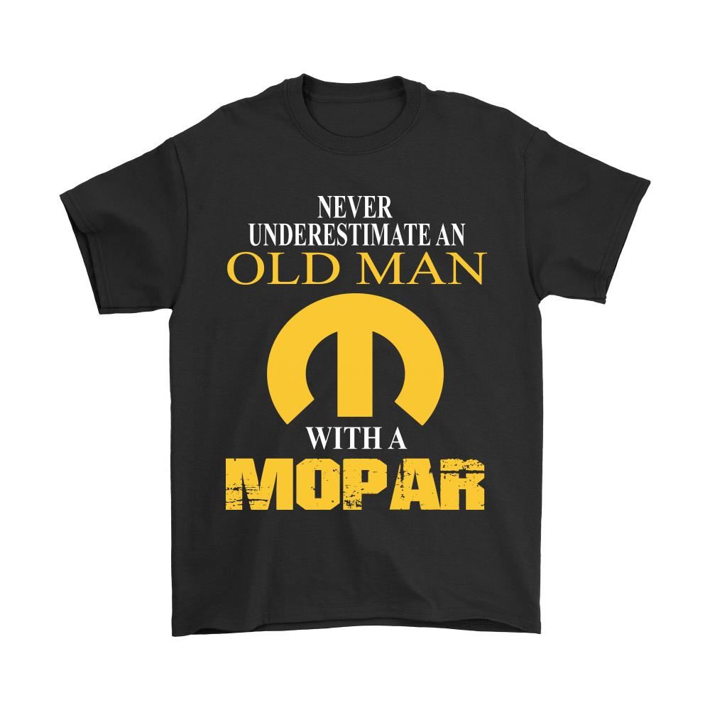 Never Underestimate An Old Man With A Mopar Shirts