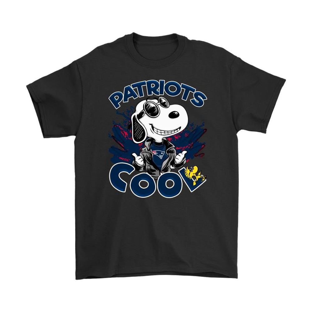 New England Patriots Snoopy Joe Cool Were Awesome Shirts