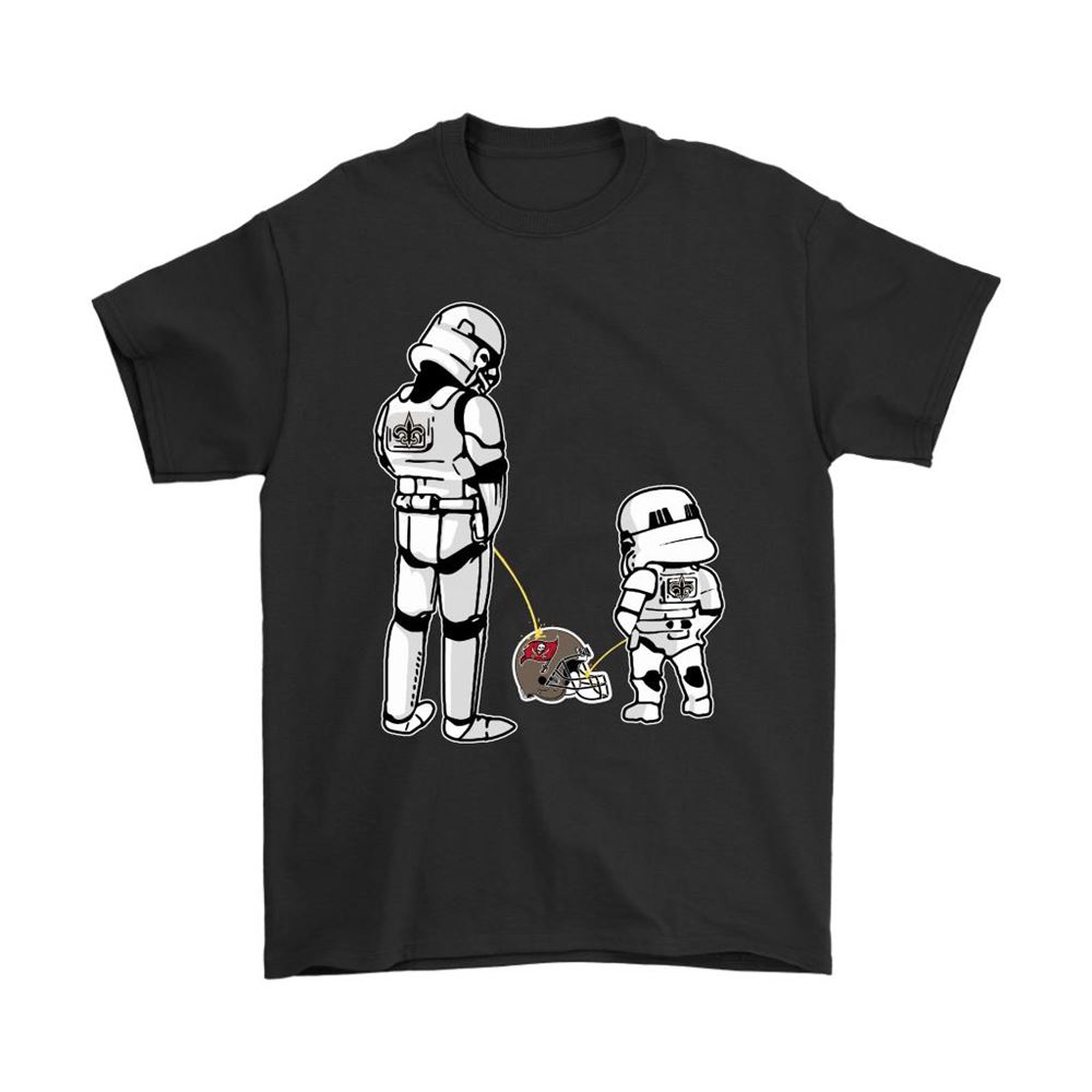 New Orleans Saints Father Child Stormtroopers Piss On You Shirts