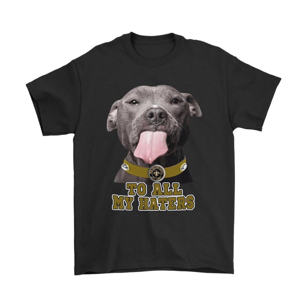 New Orleans Saints To All My Haters Dog Licking Shirts