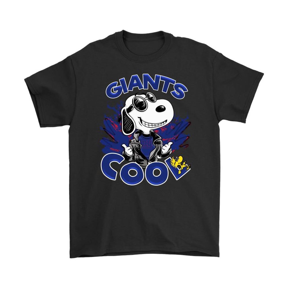 New York Giants Snoopy Joe Cool Were Awesome Shirts