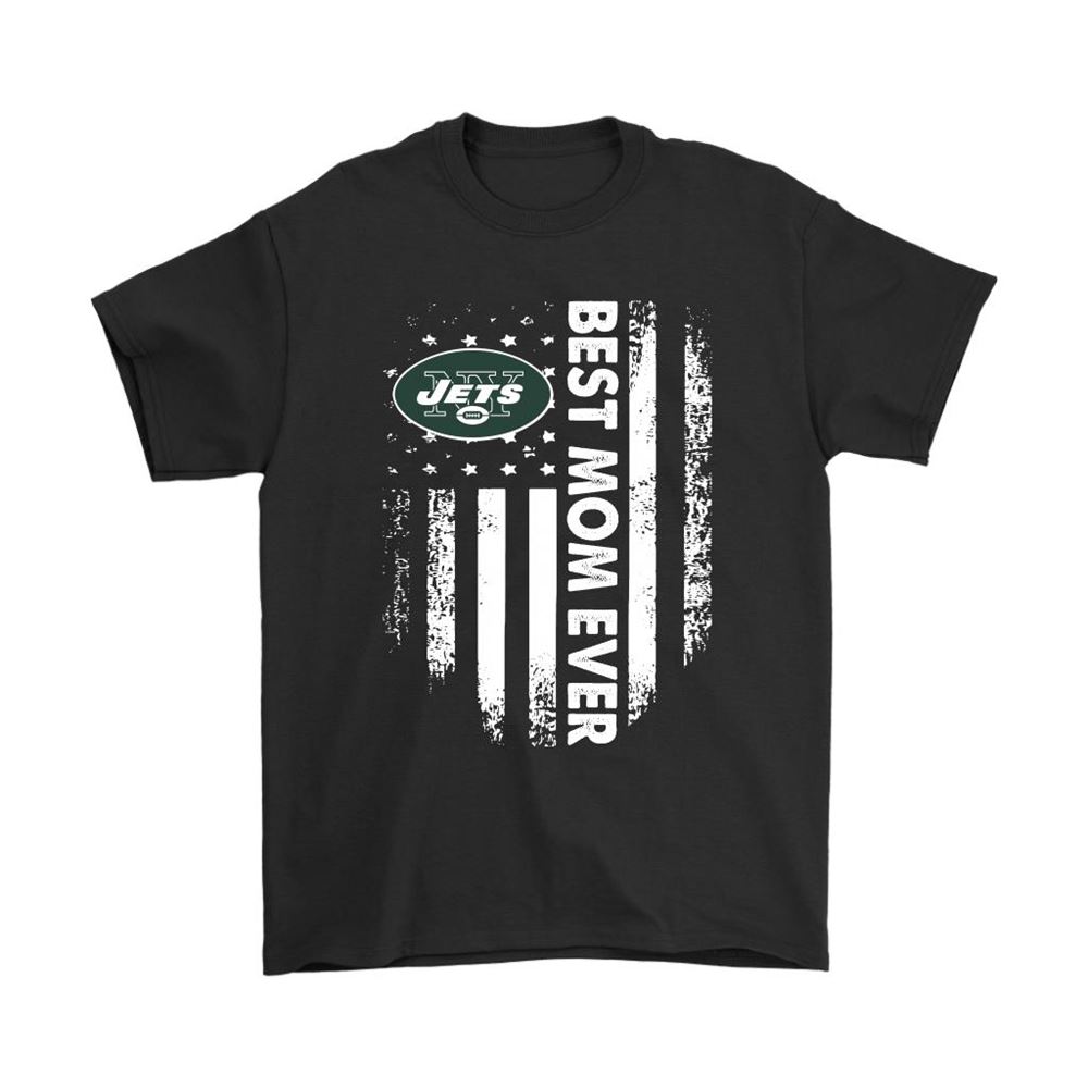 New York Jets Best Mom Ever American Flag Shirts