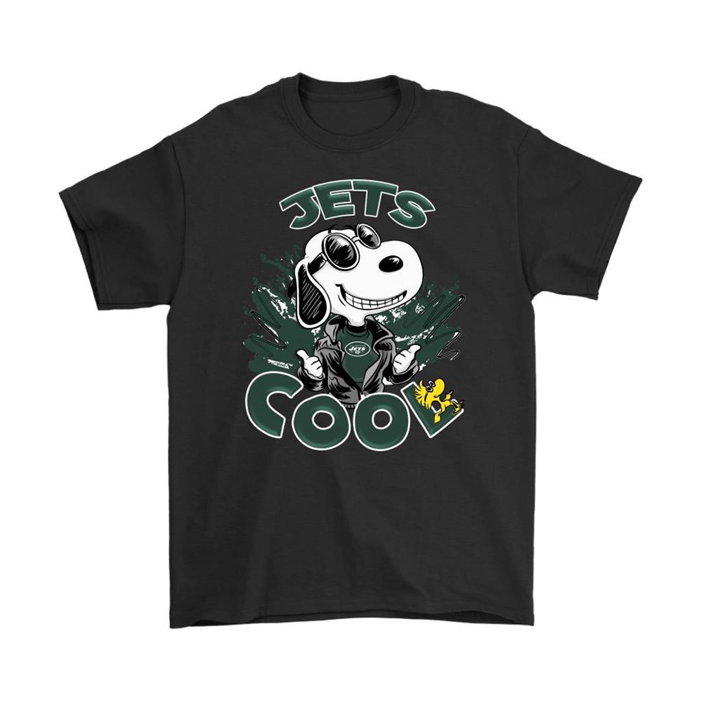New York Jets Snoopy Joe Cool Were Awesome Shirts