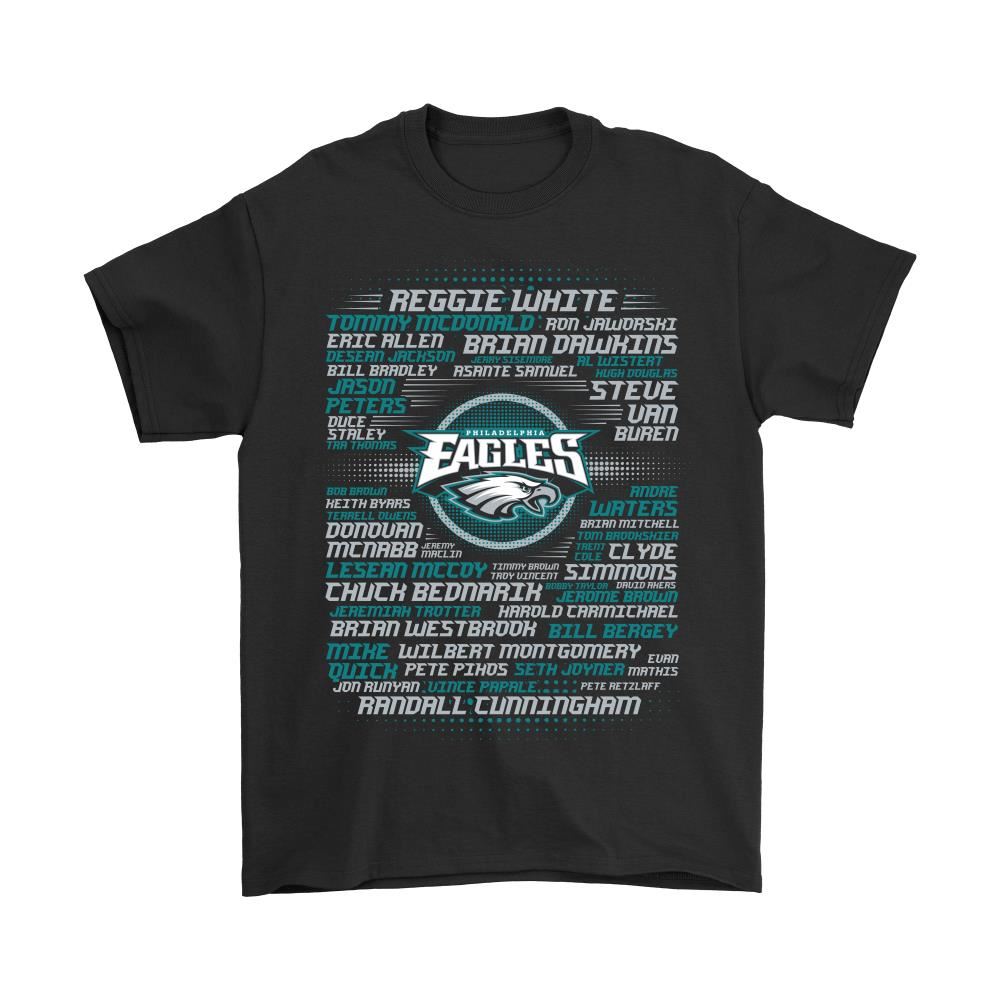 Nfl American Football All Players Team Philadelphia Eagles Shirts